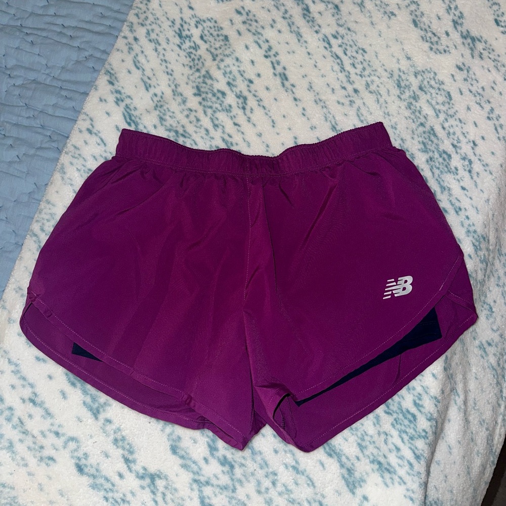 New Balance Women's Purple Running Shorts